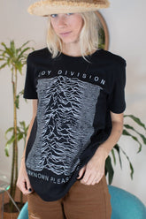 Joy Division Unknown Pleasure Tee Tops People of Leisure 