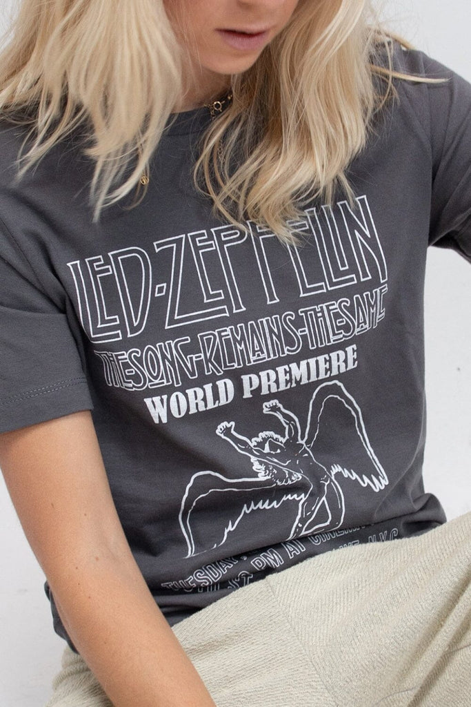 Led Zeppelin The Song Remains The Same Tee Tops People of Leisure 