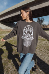 Hamsa Sweatshirt Sweatshirts People of Leisure 