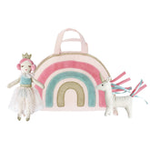 Rainbow Play Purse & Doll Set Activity Toy MON AMI 