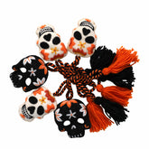 Skull Halloween Garland by Melange Collection Melange Collection 