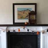 Skull Halloween Garland by Melange Collection Melange Collection 