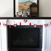 Valentine Garland | Red Garlands Melange Collection 