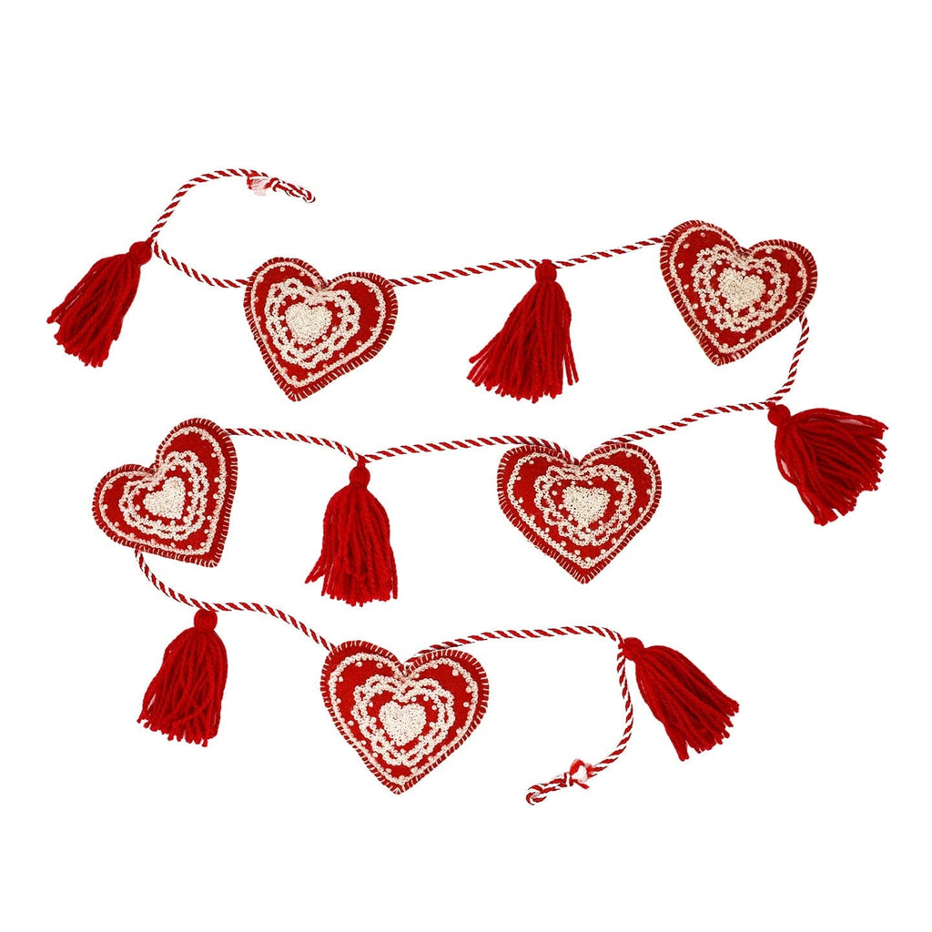 Valentine Garland | Red Garlands Melange Collection 