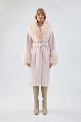 Paris Coat | Pearl Pink Outerwear Unreal Fur 