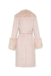 Paris Coat | Pearl Pink Outerwear Unreal Fur 