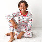 Holiday Reindeer Blue Pajama Pajama Bestaroo 