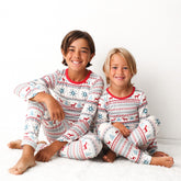 Holiday Reindeer Blue Pajama Pajama Bestaroo 