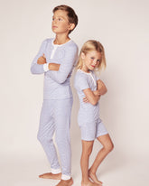 Kid's Pima Snug Fit Pajama Set | La Mer Pajama Sets Petite Plume 