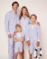 Kid's Pima Snug Fit Pajama Set | La Mer Pajama Sets Petite Plume 