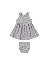 Ribbed Tank Dress | Fleur Dresses Quincy Mae 0-3M Periwinkle-Fleur 