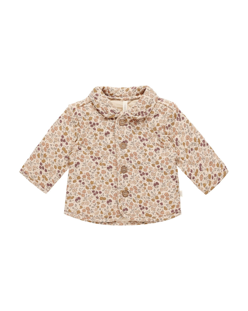 Quilted Jacket | Posy Outerwear Quincy Mae SHELL 0-3M 