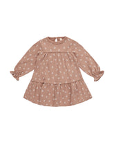 Tiered Jersey Dress | Rose Ditsy Dresses Quincy Mae ROSE 0-3M 