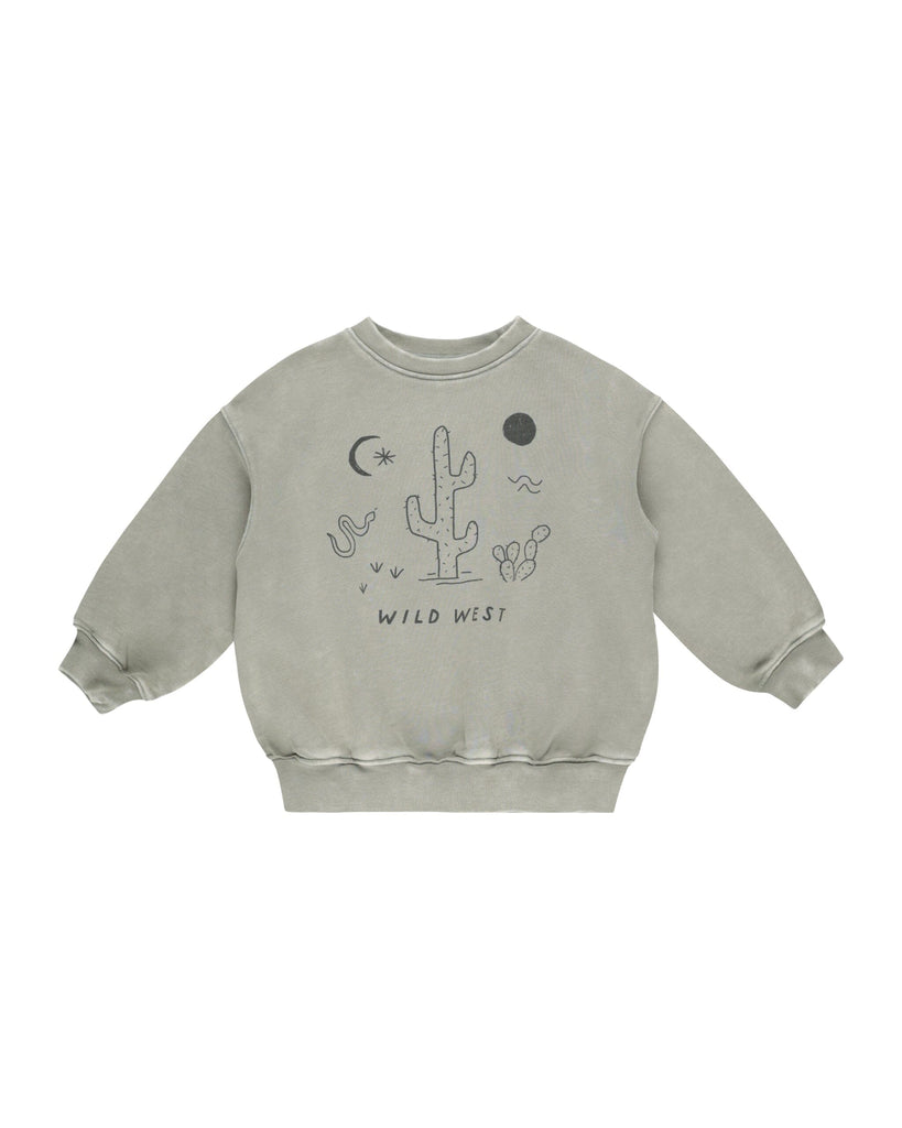 Relaxed Sweatshirt | Wild West Sweatshirts Rylee & Cru LAUREL 2-3Y 