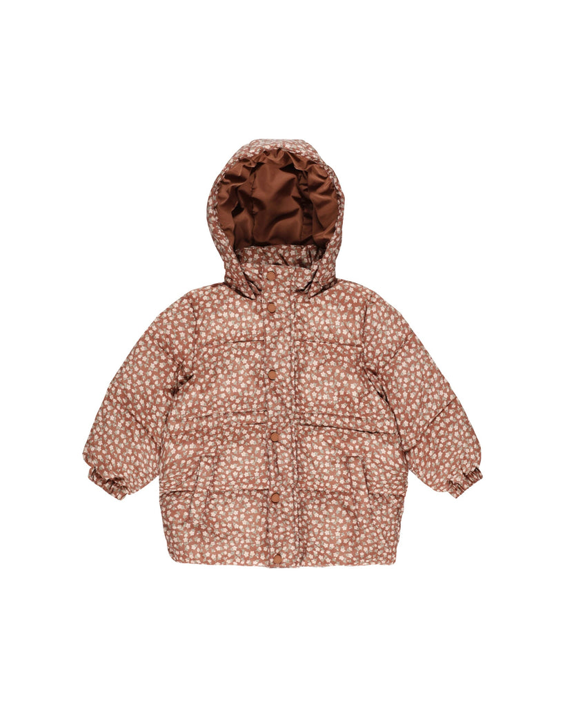 Puffer Jacket | Rosette Outerwear Rylee & Cru BRICK 2-3Y 