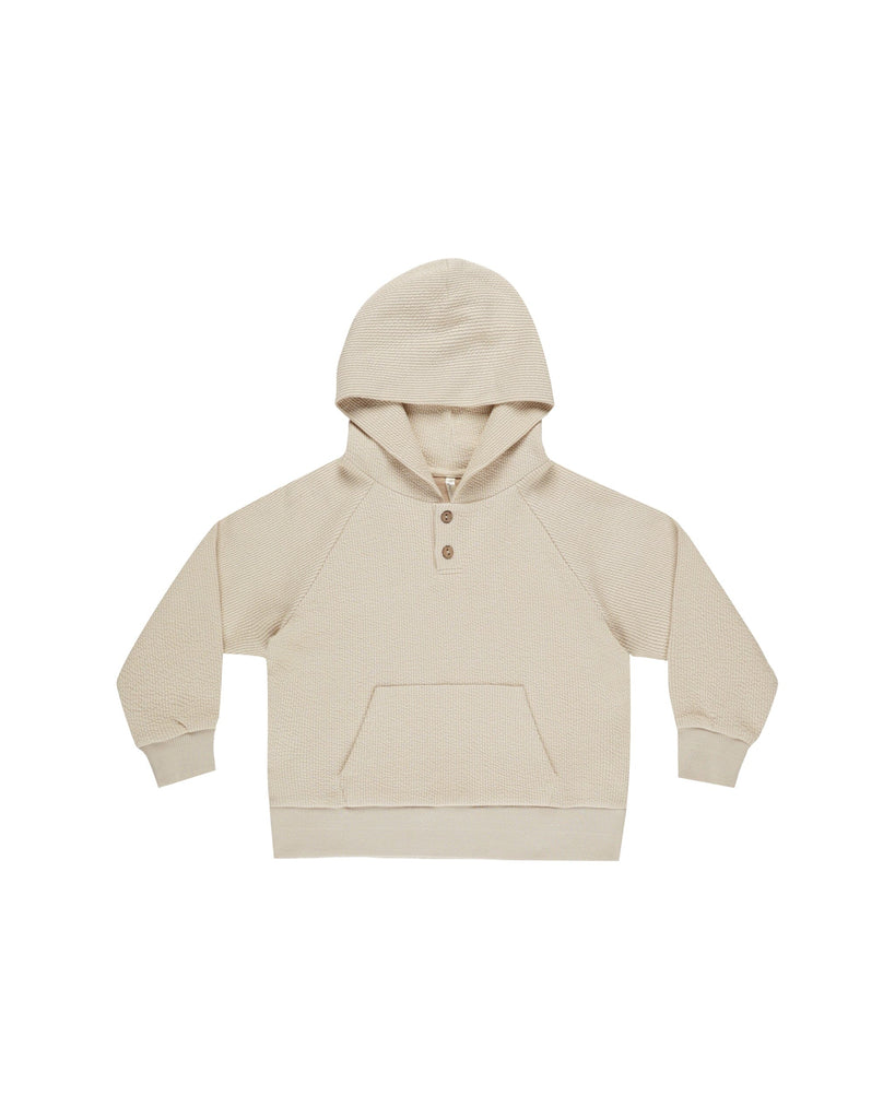 Waffle Hoodie | Stone Sweatshirts Rylee & Cru STONE 2-3Y 