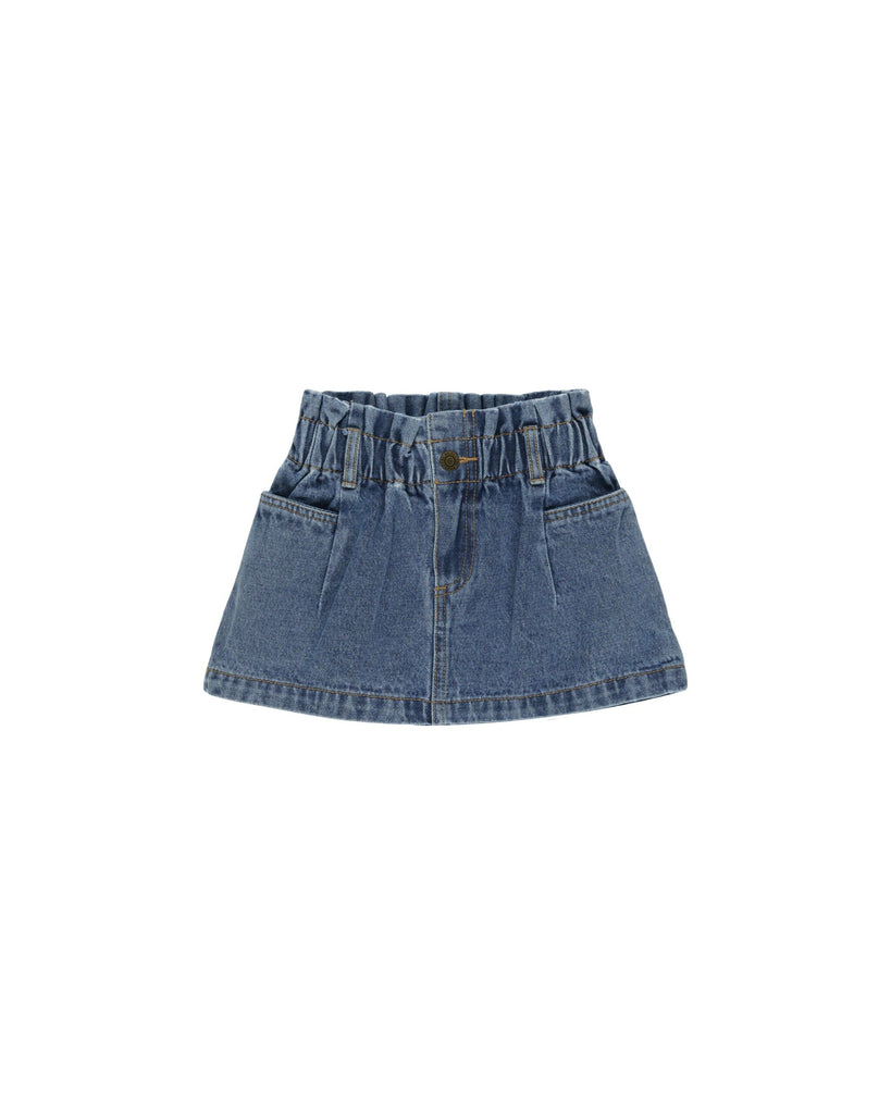 Denim Mini Skirt | Indigo Skirts Rylee & Cru INDIGO 2-3Y 