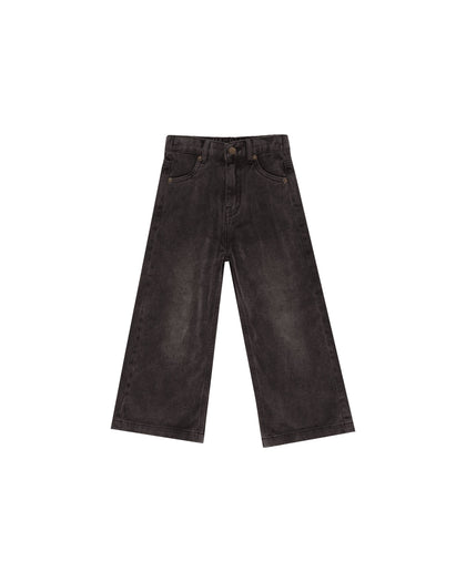 Straight Leg Pant | Washed Black Bottoms Rylee & Cru BLACK 2-3Y 