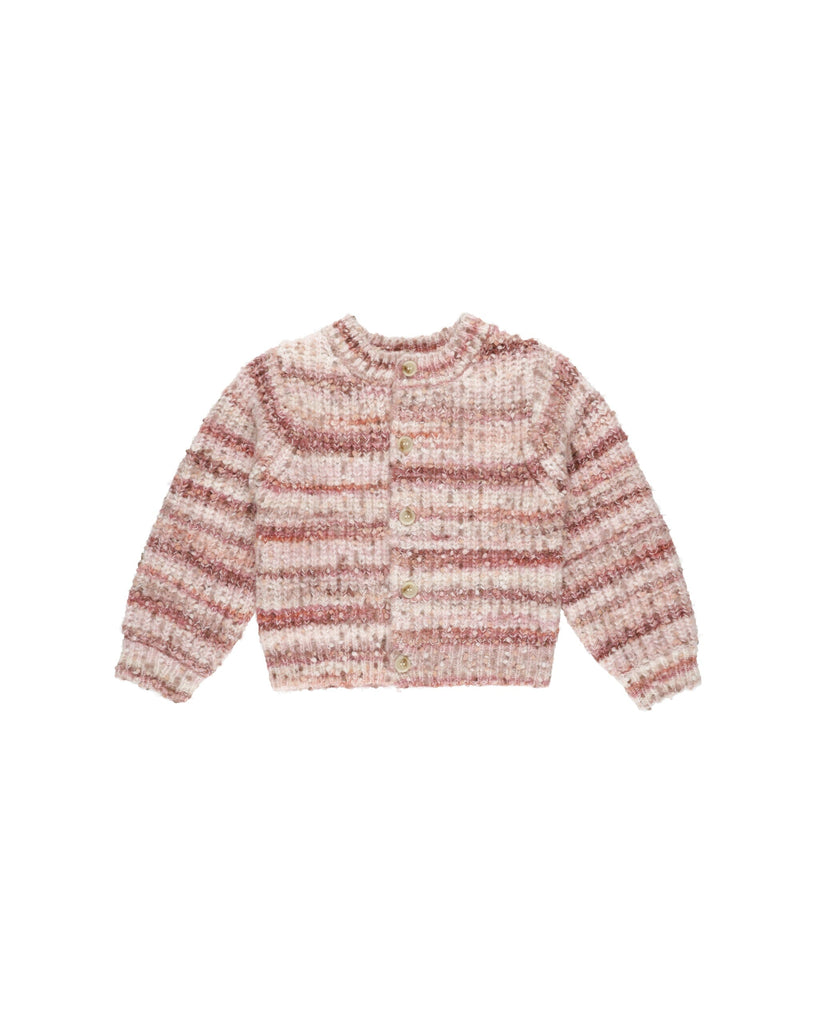 Cheyenne Cardigan | Pink Multi Stripe Sweaters Rylee & Cru MULTICOLOR 2-3Y 