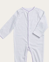 Rory Onesie in Sleepy Stripe Footies Cozyland 