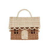 Rattan Gingerbread Casa Clutch Baskets Olli Ella Natural/Straw OS 