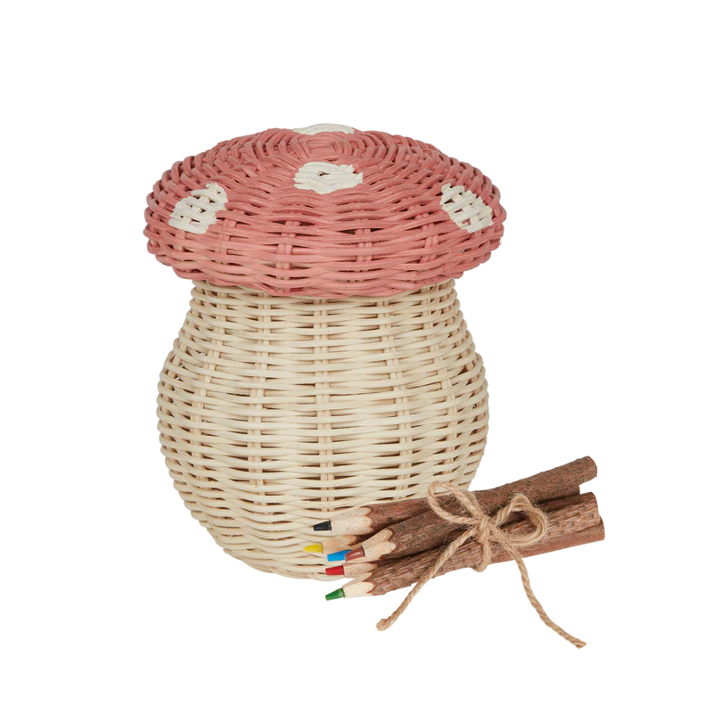 Porcini Basket | Musk & Straw Baskets Olli Ella 