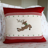 Reindeer 14" Pillow Throw Pillows Melange Collection 