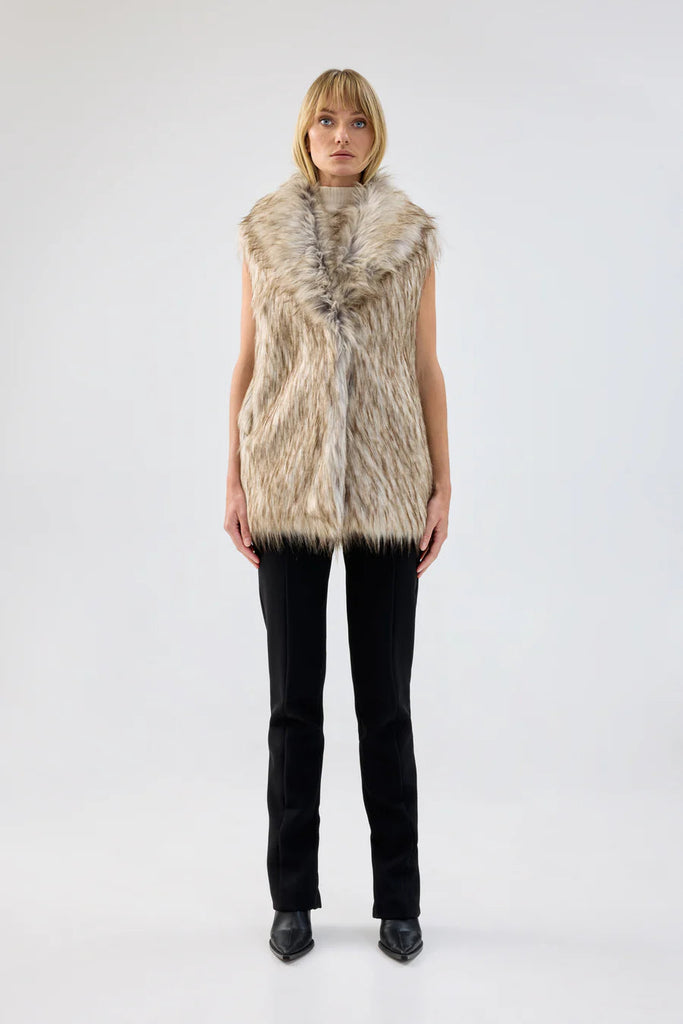 Rubicon Vest | Natural Blazers & Vests Unreal Fur 