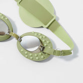 Kids Swim Goggles | Cookie the Croc Khaki Swim Accessories SunnyLife 