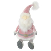 Santa Shelf Sitter | Dusty Rose Christmas Decor MON AMI 