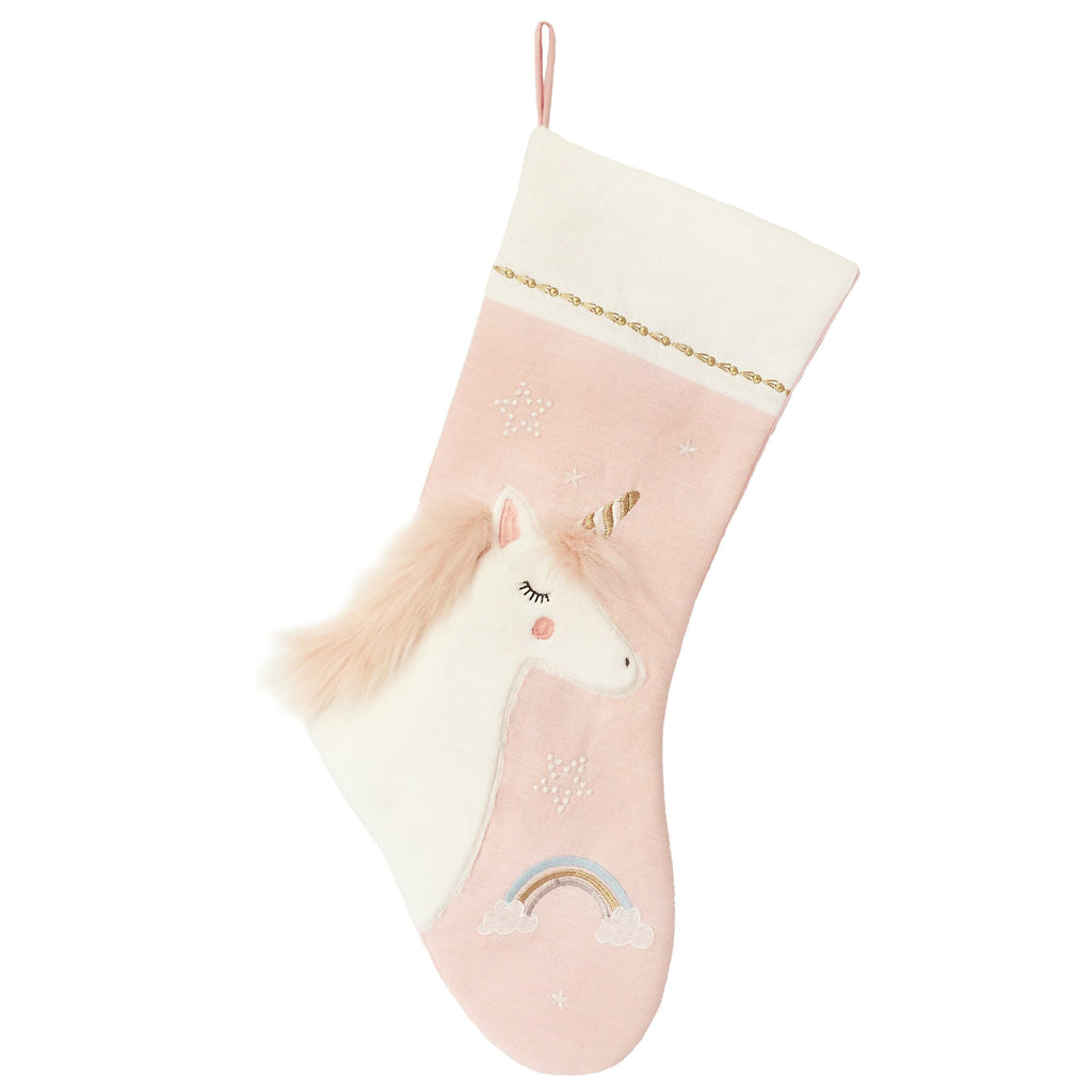 Pink Unicorn Stocking Stocking MON AMI 