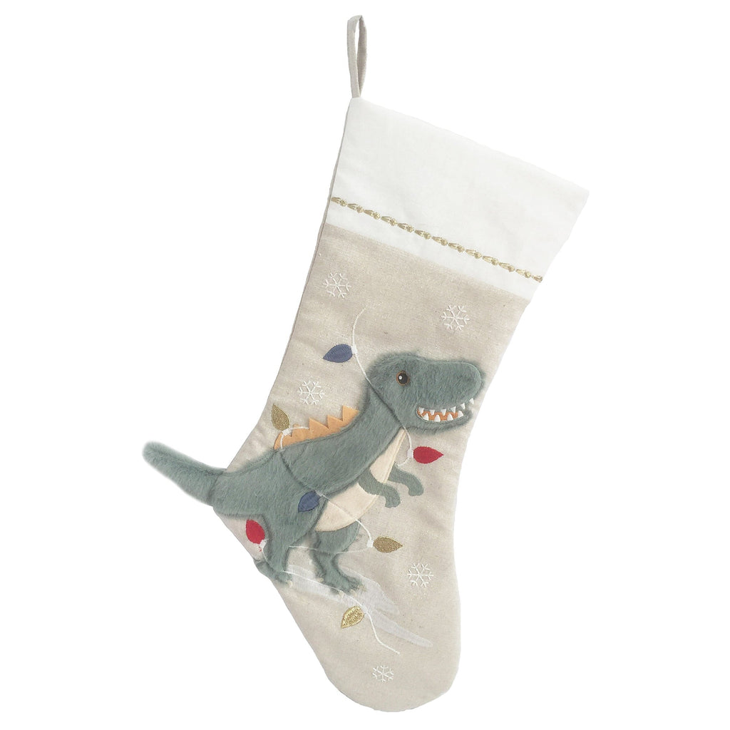 Festive Dino Stocking Stockings MON AMI 