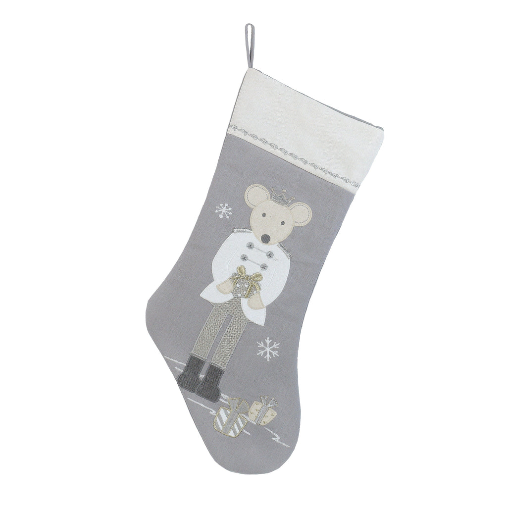 King Mouse Stocking | White Stockings MON AMI 