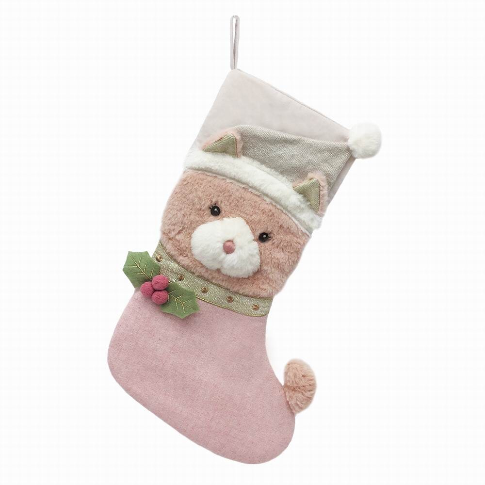 Merry Kitty Stocking STOCKINGS MON AMI 