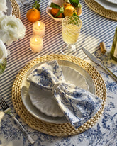 Timeless Toile Table Linen Table Linen Petite Plume 