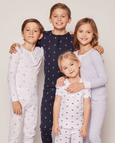 Kid's Pima Snug Fit Pajama Set | Bateau Pajama Sets Petite Plume 