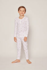 Boy's Pima Snug Fit Pajama Trio Pajama Sets Petite Plume 