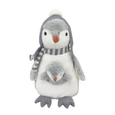 Pebble the Penguin & Baby Plush Toy Stuffed Toy MON AMI 