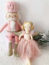 Pink and Gold Nutcracker WINTERY PLUSH TOYS MON AMI 