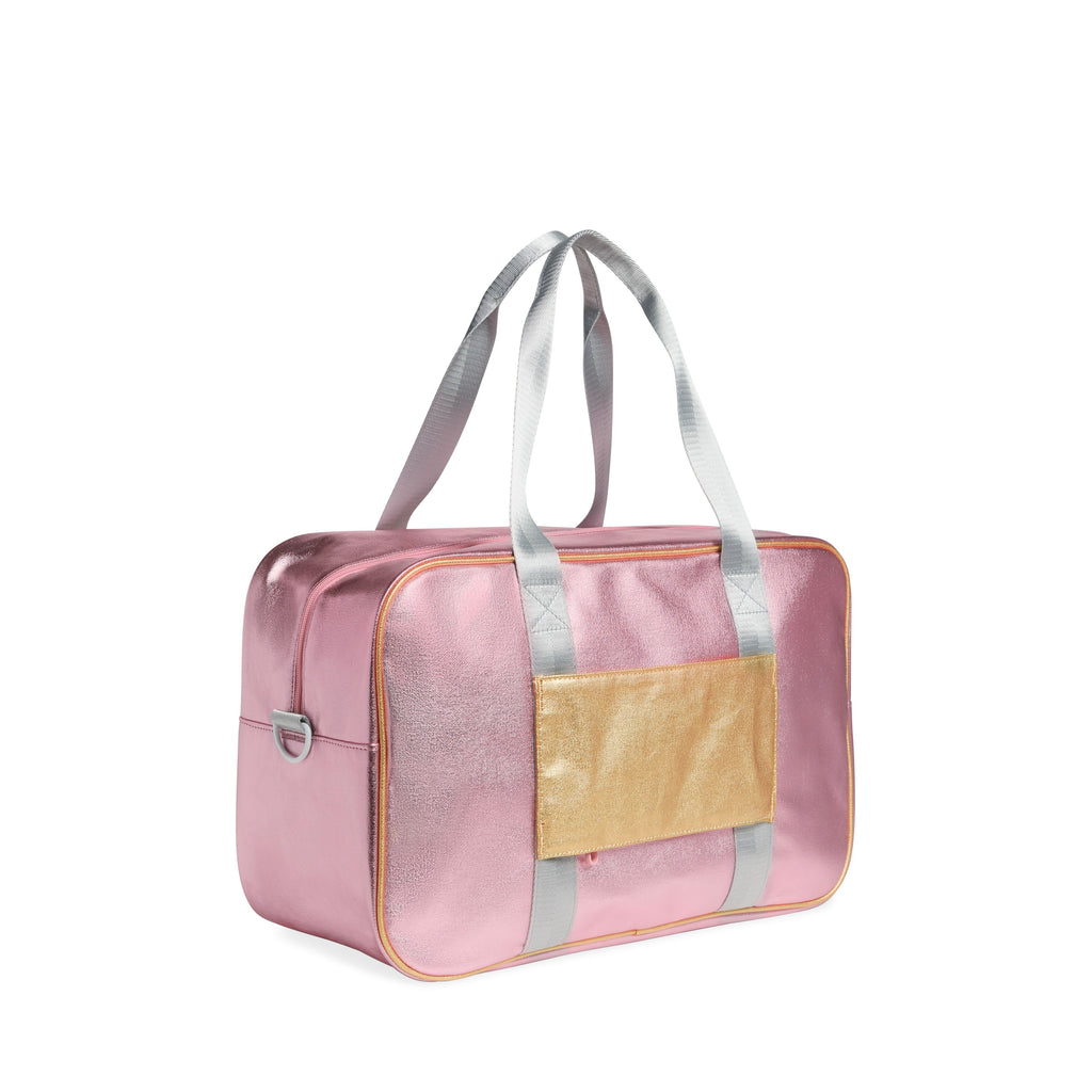 Rockaway Duffle | Pink/Silver Duffle Bags State Bags 