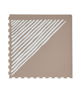 Premium Foam Playmats | Sandy Lines - Tan Toddlekind 