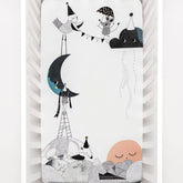 The Moon's Birthday Standard Size Crib Sheet Crib sheets Rookie Humans 