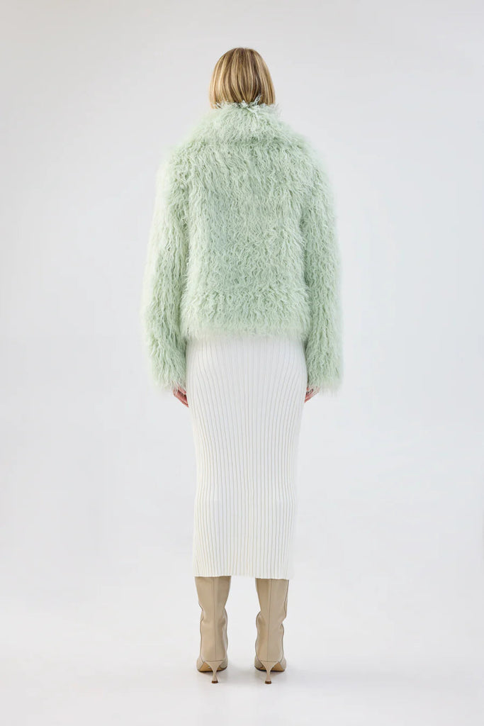 Saint Tropez Jacket | Mint Outerwear Unreal Fur 