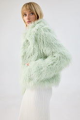 Saint Tropez Jacket | Mint Outerwear Unreal Fur 