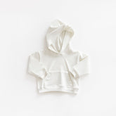 Lightweight Hoodie Hoodie shopatlasgrey Seashell 0-3M 