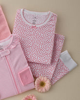 Kid's Pima Snug Fit Pajama Set in Sweethearts Children's Pajamas Petite Plume 