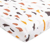 Babyletto | All-Stages Midi Crib Sheet | Terrazzo