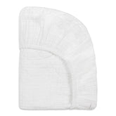 Quilted Changing Pad Cover in GOTS Certified Organic Muslin Cotton | White Changing Mats & Pads Babyletto 