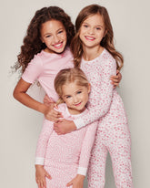 Kid's Pima Snug Fit Pajama Set in Sweethearts Children's Pajamas Petite Plume 