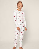 Kid's Pima Snug Fit Pajama Holiday Trio Pajama Sets Petite Plume 